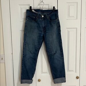 Levi's 502 Relaxed Fit Dark Blue Jeans